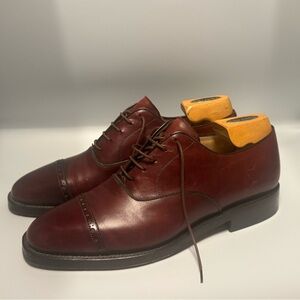 Faconnable Mens Leather Dress Shoes
